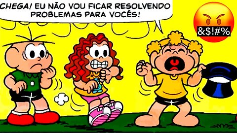 A CONFUSÃO NO SHOW DE TALENTOS - QUADRINHOS DA TURMA DA MÔNICA