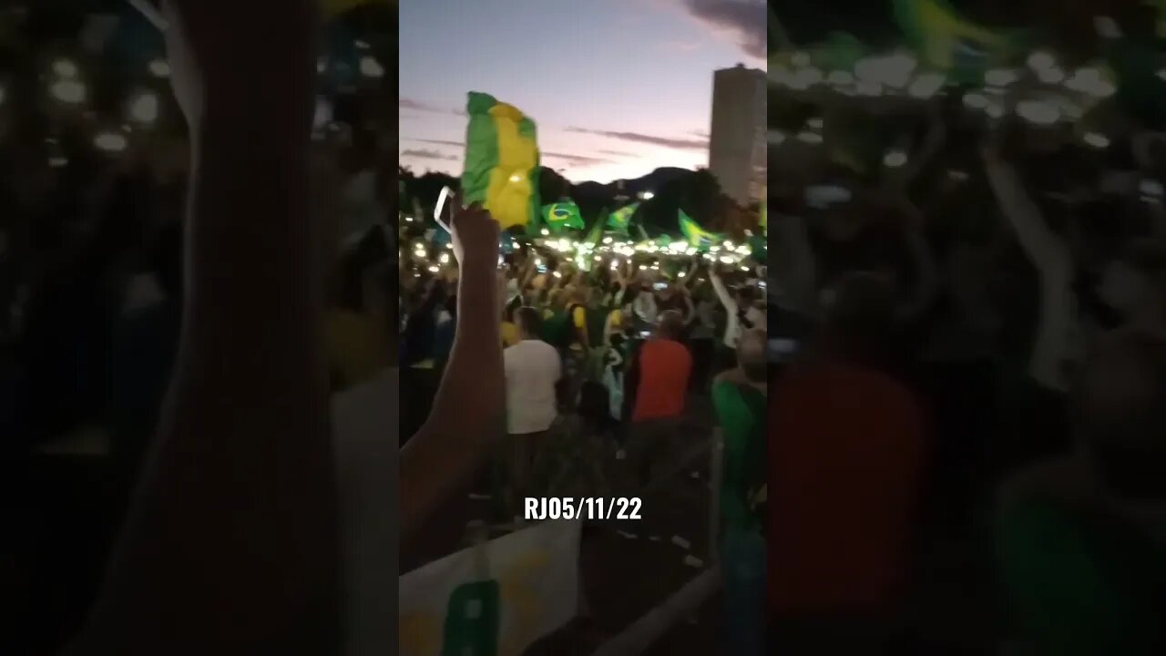 Rio de Janeiro em frente o palácio Duque de Caxias 05/11/22