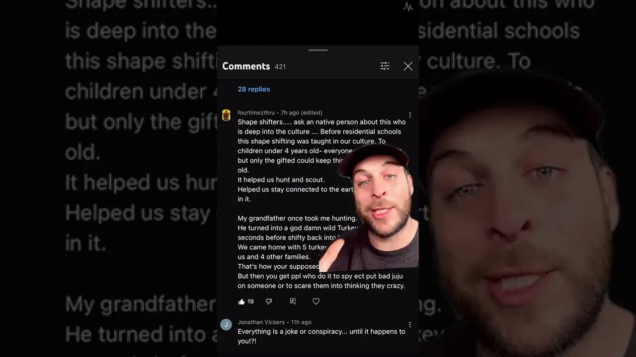Tiktoker's Strange Encounter, Followers Share their Similar Stories in Comments #shapeshifters