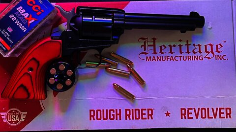 HERITAGE ROUGH RIDER REVOLVER!