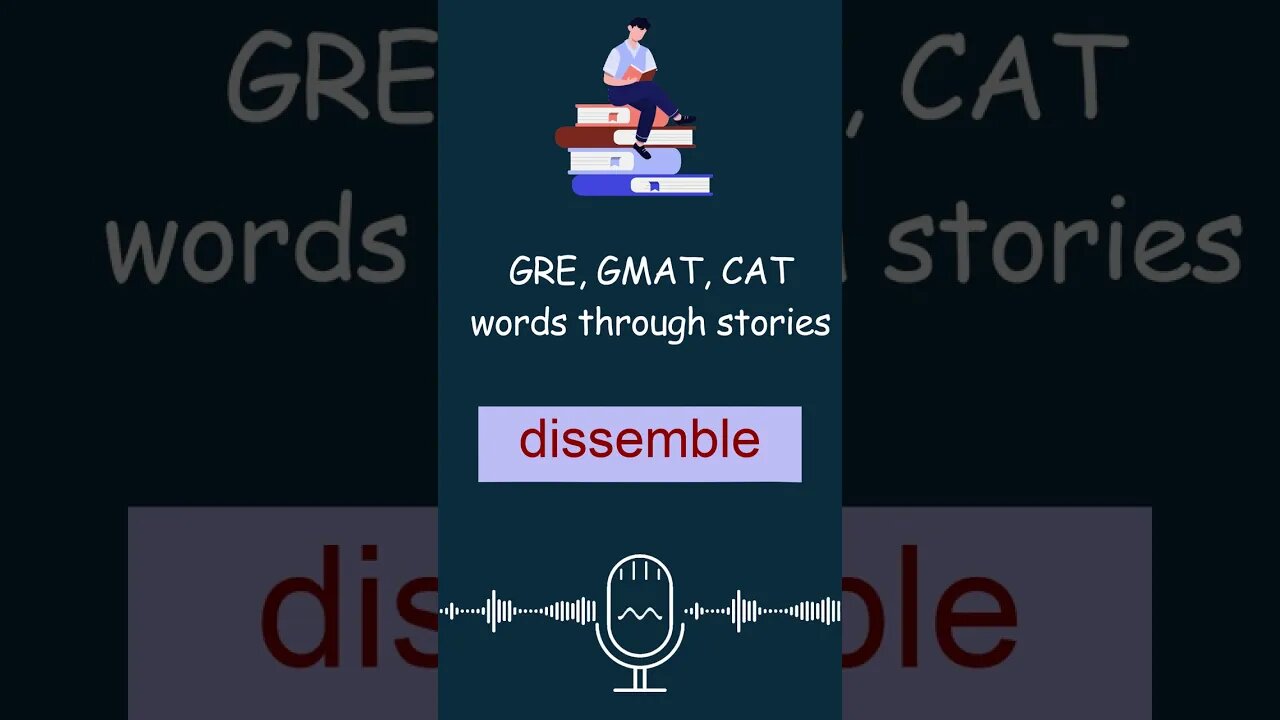 ep0093 dissemble meaning #shorts
