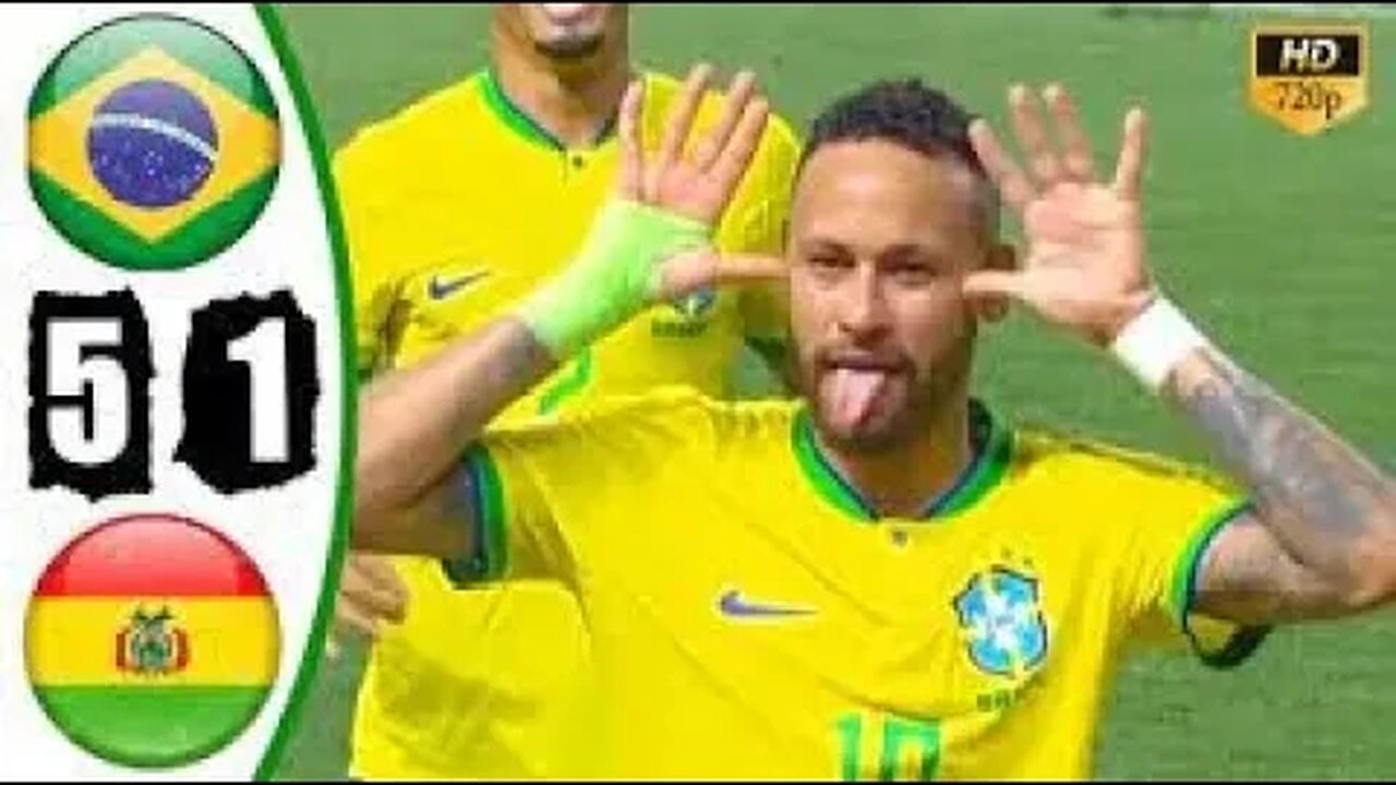 Brazil 5-1 Bolivia CONMEBOL 2023