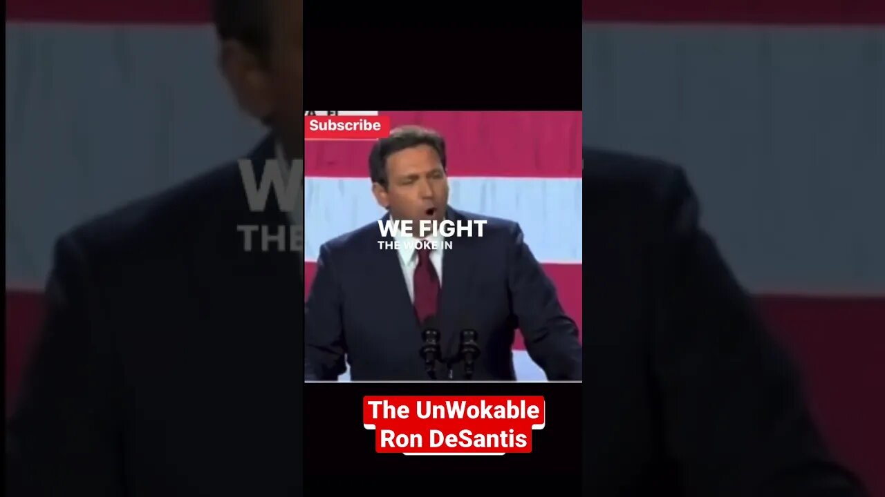 The UnWokable Ron DeSantis #shorts