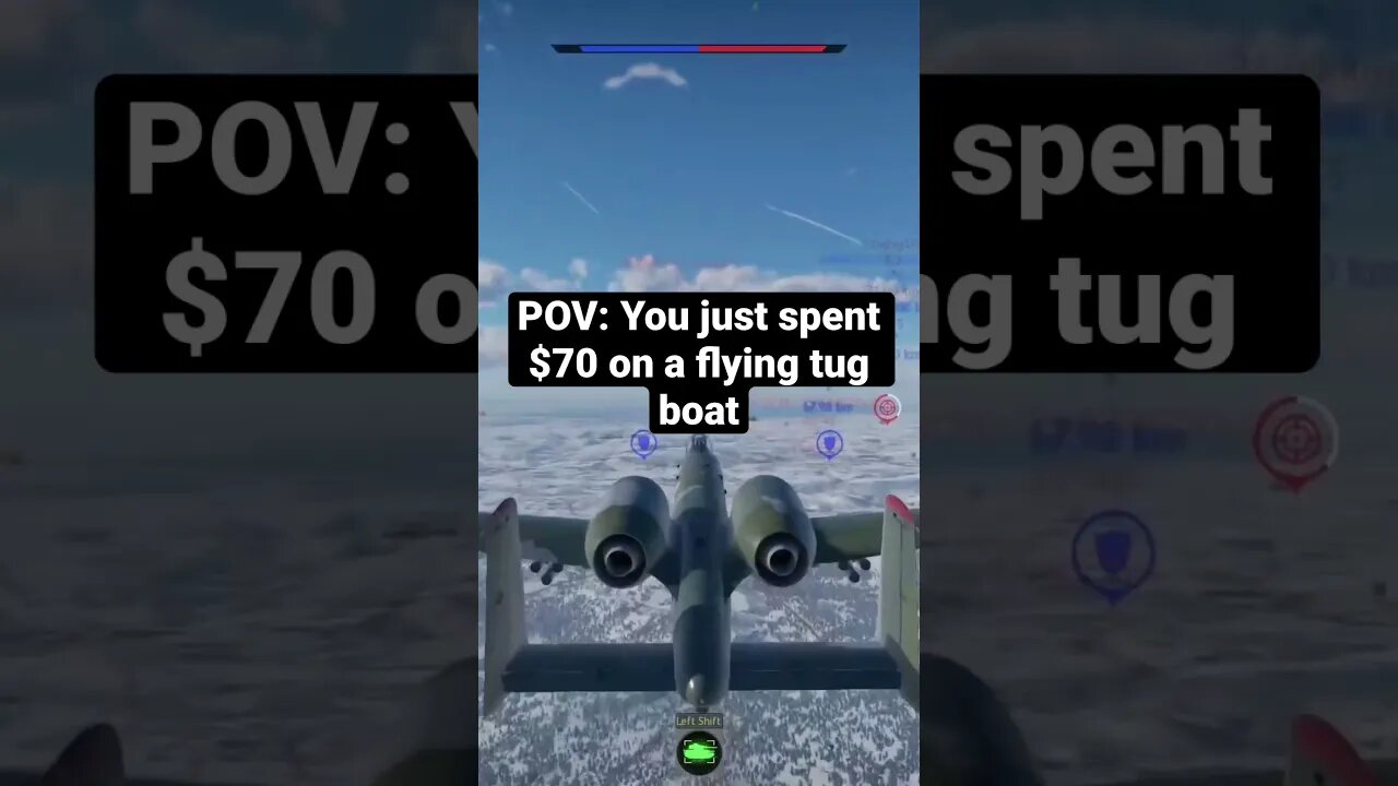 POV: You just spent $70 on a flying tug boat #warthunder