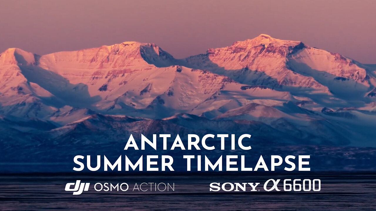 Antarctica Timelapse | Sunrise to Sunset | Sculpture by Schematic, Polaris