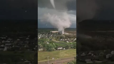 homem filma exato momento que ciclo causa destruição (veja até o fim)