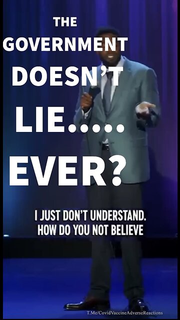 Comedian Wakes People With Joke About Not Believing in ANY Conspiracy Theories