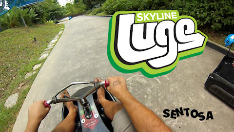 Skyline Luge Sentosa - Jungle Trails