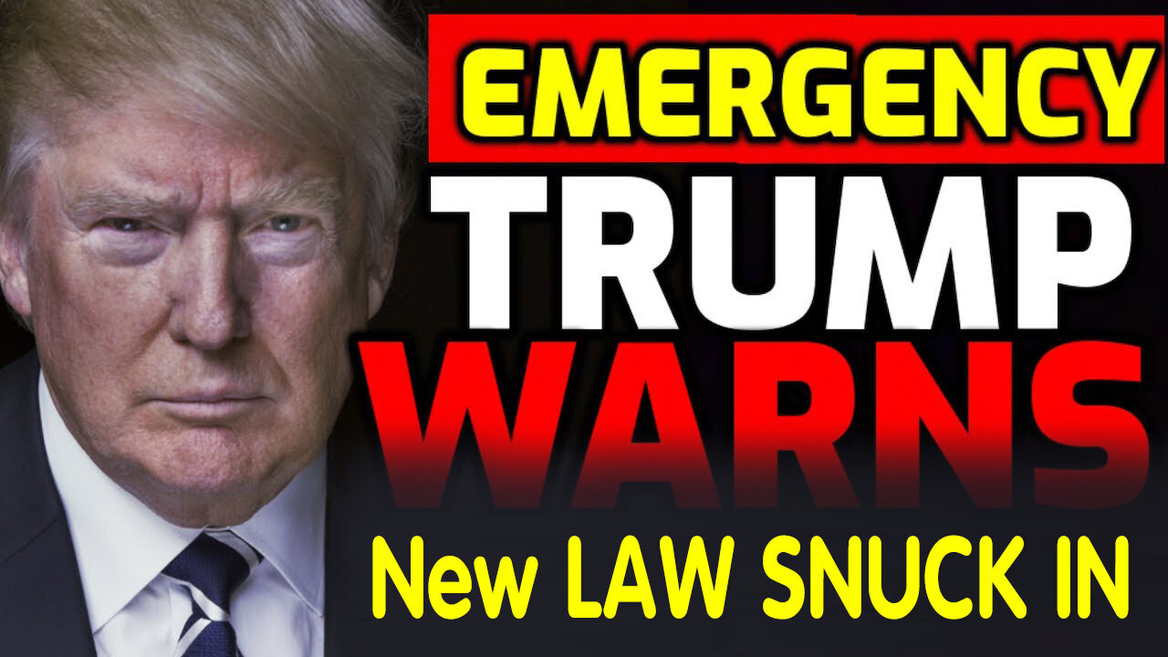 WARNING! Congress just BETRAYED the AMERICAN PEOPLE! - New LAW SNUCK IN