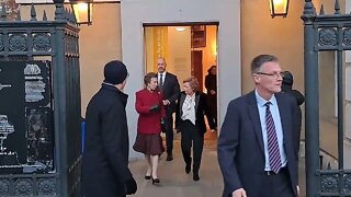 Princess Anne the King of England sister leaving Banqueting House #london