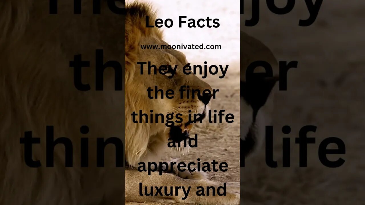 [Astrological Fact] Leo Facts