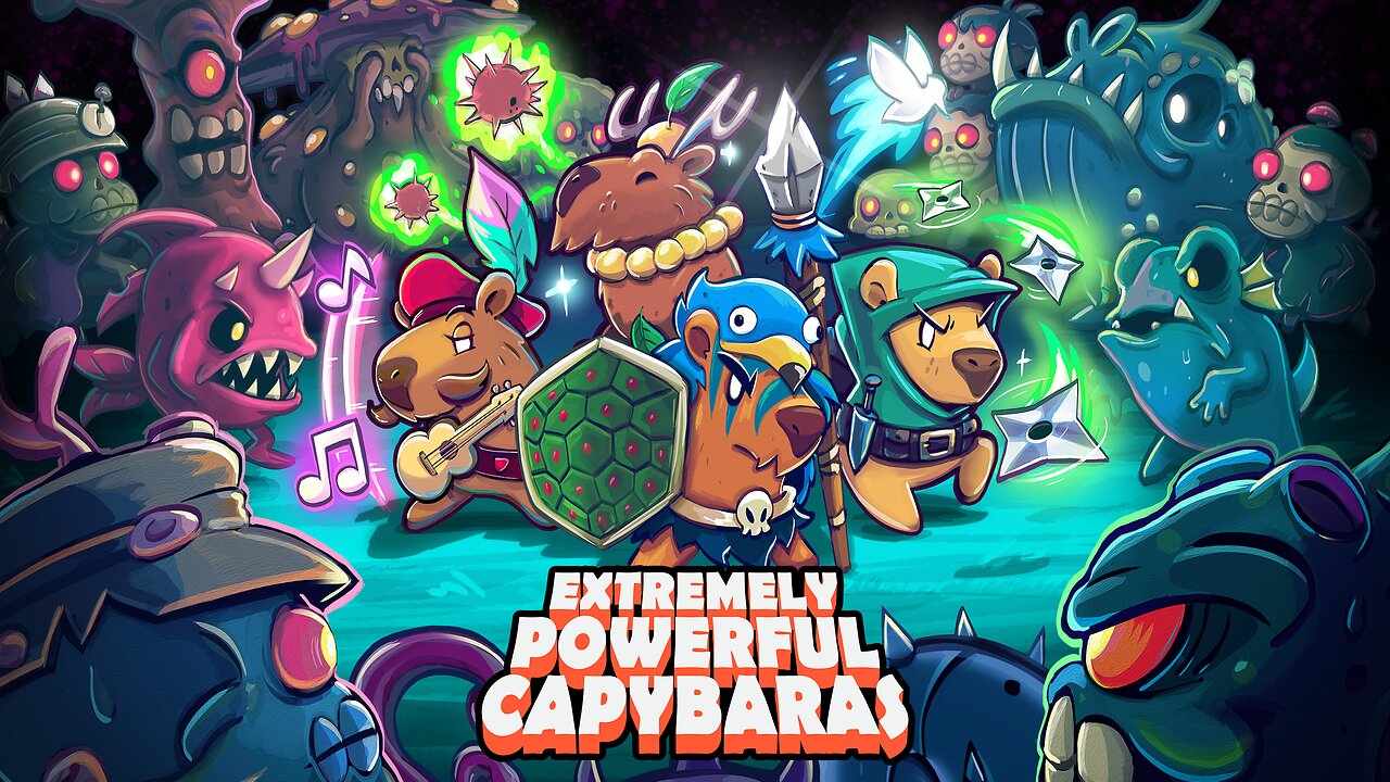 EXTREME POWERFUL CAPYBARA - FUNNY GAME