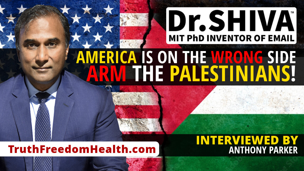 Dr.SHIVA™ LIVE – America Is on the Wrong Side: Arm the Palestinians! #DefeatZionism