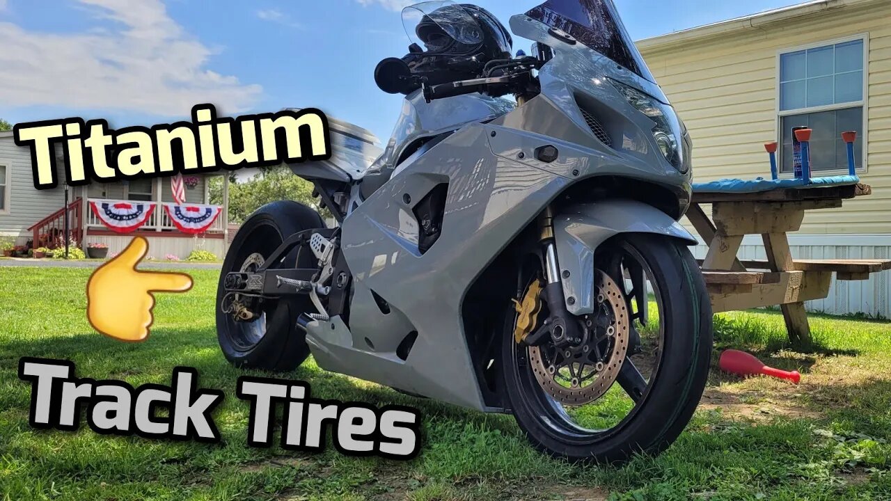 I Bought A Titanium Exhaust & Dunlop Q5 Tires For My GSXR600