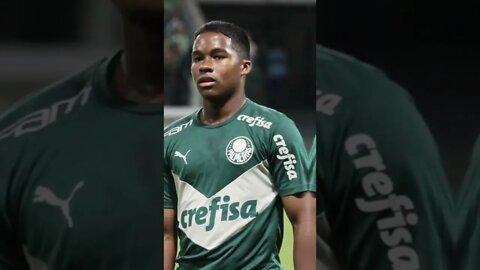 PSG está 'apaixonado' por Endrick do Palmeiras #shorts