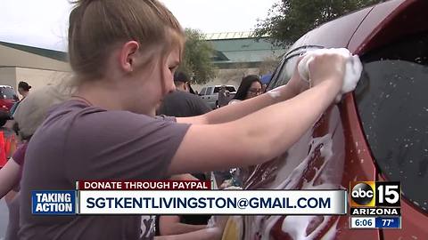 Community takes action to support injured Glendale sergeant