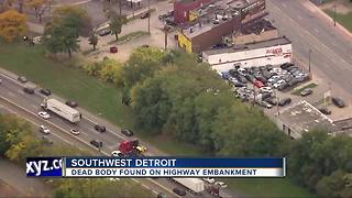 Dead body found on I-94