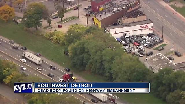 Dead body found on I-94