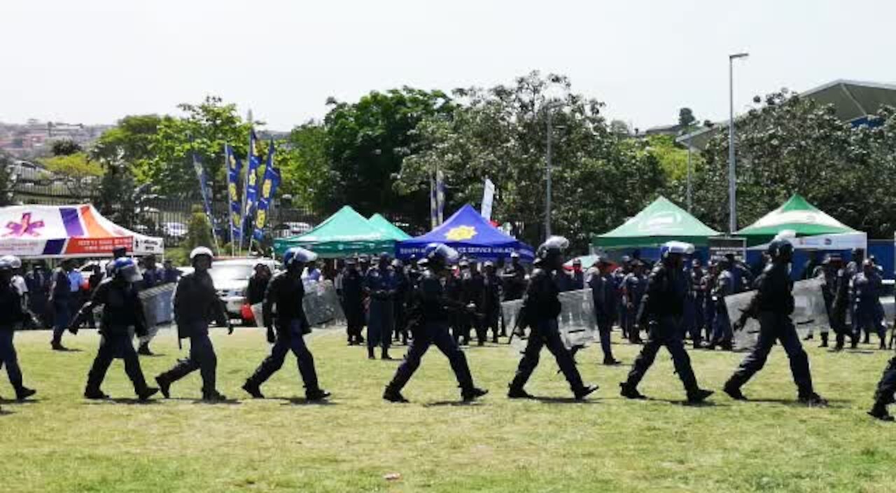 SOUTH AFRICA - Durban - Safer City operation launch (Videos) (fLM)