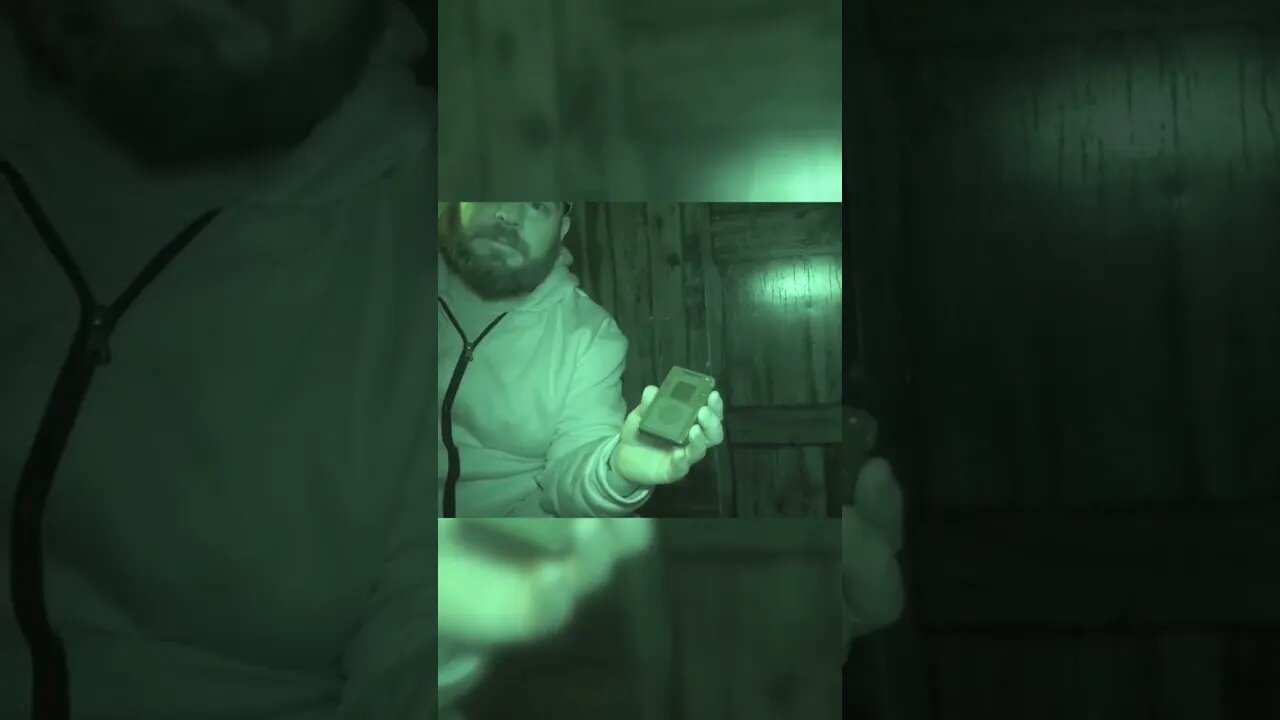 INSANE EVP session clip from Hinsdale House #paranormal #haunted #evp #creepyshorts #shorts