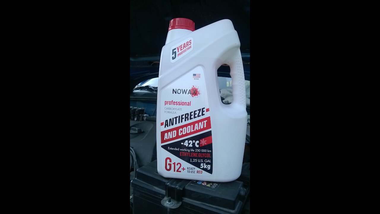 Antifreeze coolant