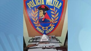 Córrego do Choro: Preso com Armas em casa após ameaçar Homem na Zona Rural de Padre Paraíso.