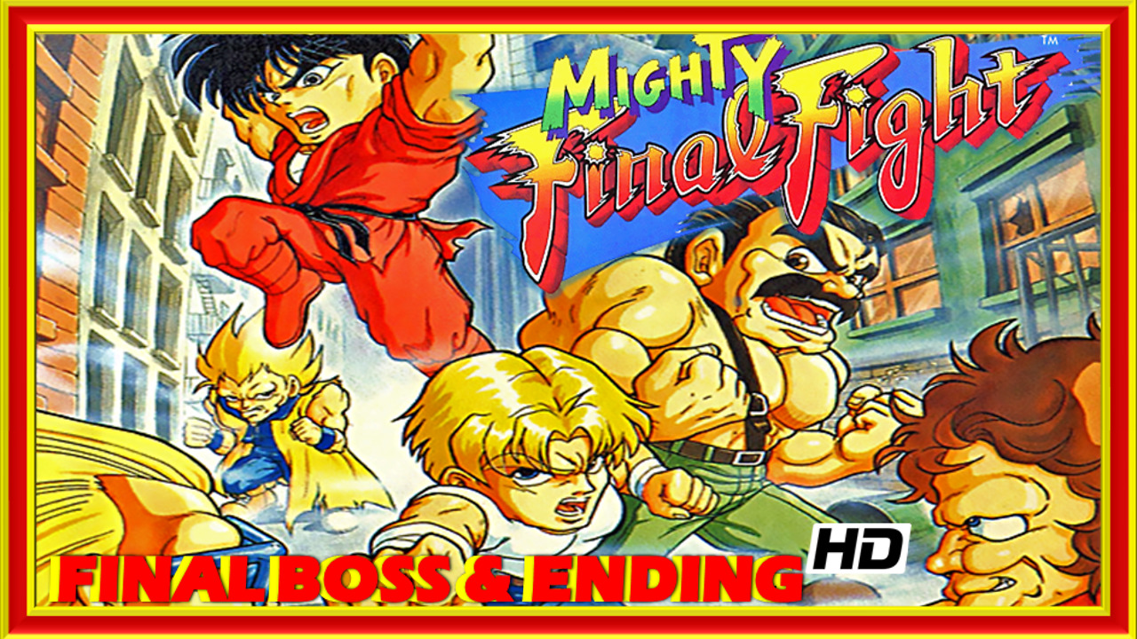 Mighty Final Fight (NES) Final Boss Fight & Ending - 60 FPS HD