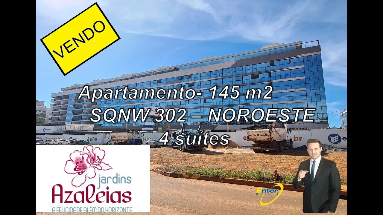 #Venda #apartamento 4 suites #Noroeste SQNW 302- Jardins Azaleias #brasilia #brasiliadf #imovel #df