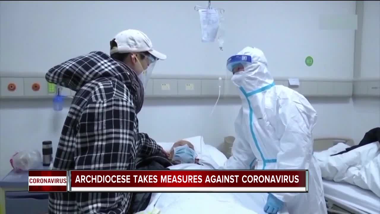 Archdiocese takes measures against coronavirus