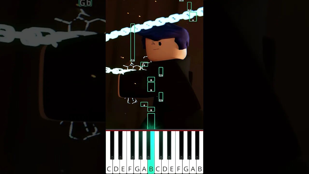 I'll Save you (Roblox Doors Animation) - Octave Piano Tutorial