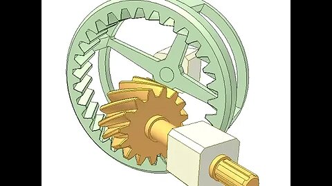 2486 Screw gear drive 2
