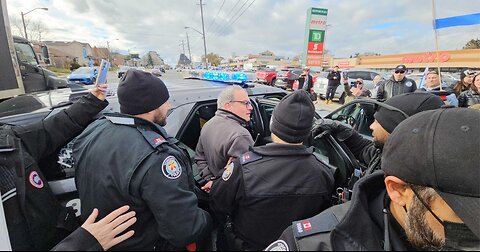 BREAKING: Ezra Levant ARRESTED while attempting to question pro-Hamas protesters