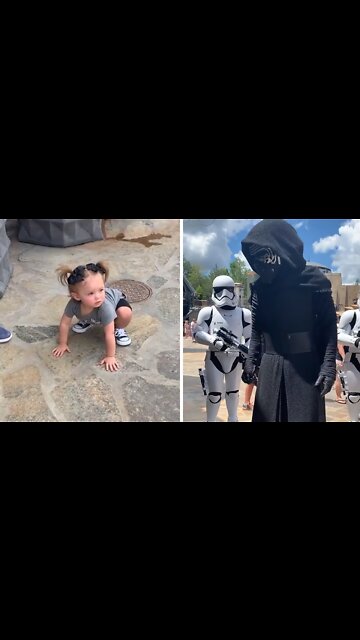 Little Girl Gets Offered To Join The Dark Side