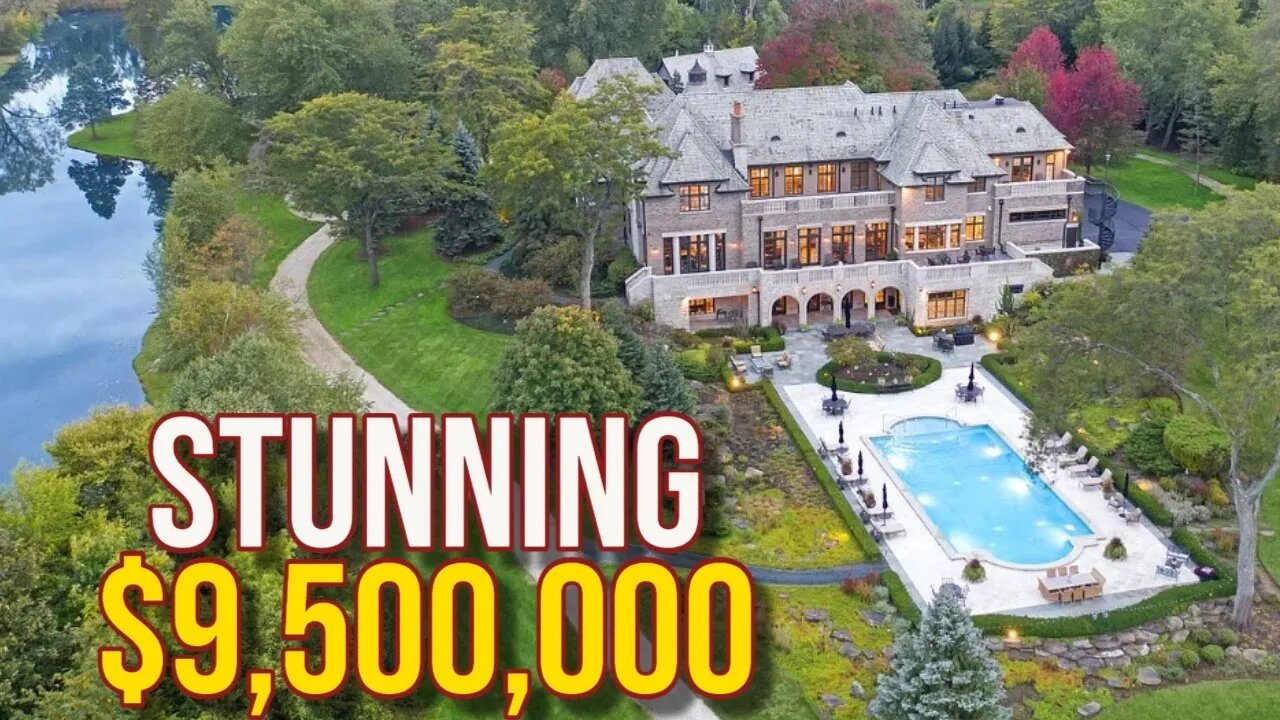 Inside $9,500,000 STUNNING Mega Mansion