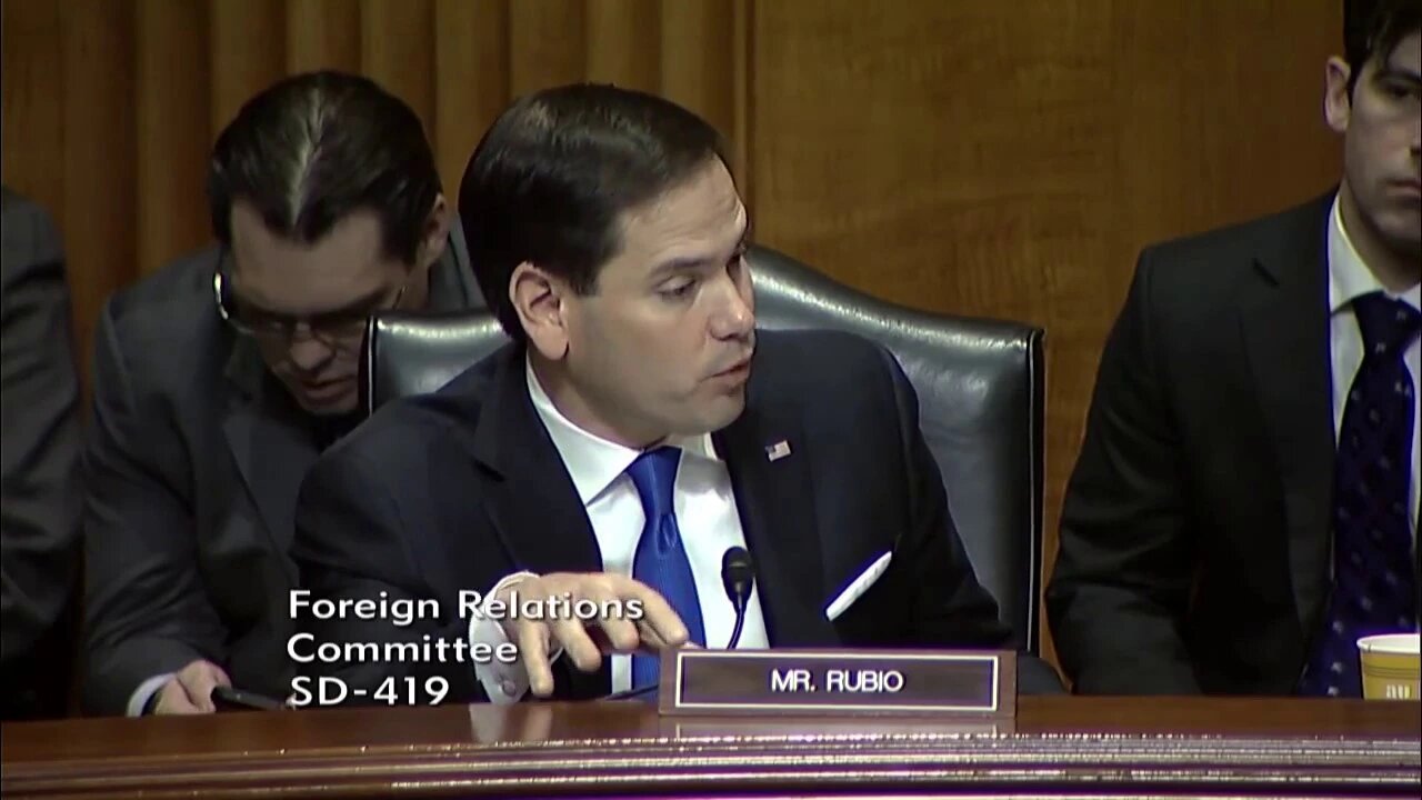 Rubio speaks about resolving the conflict in Yemen