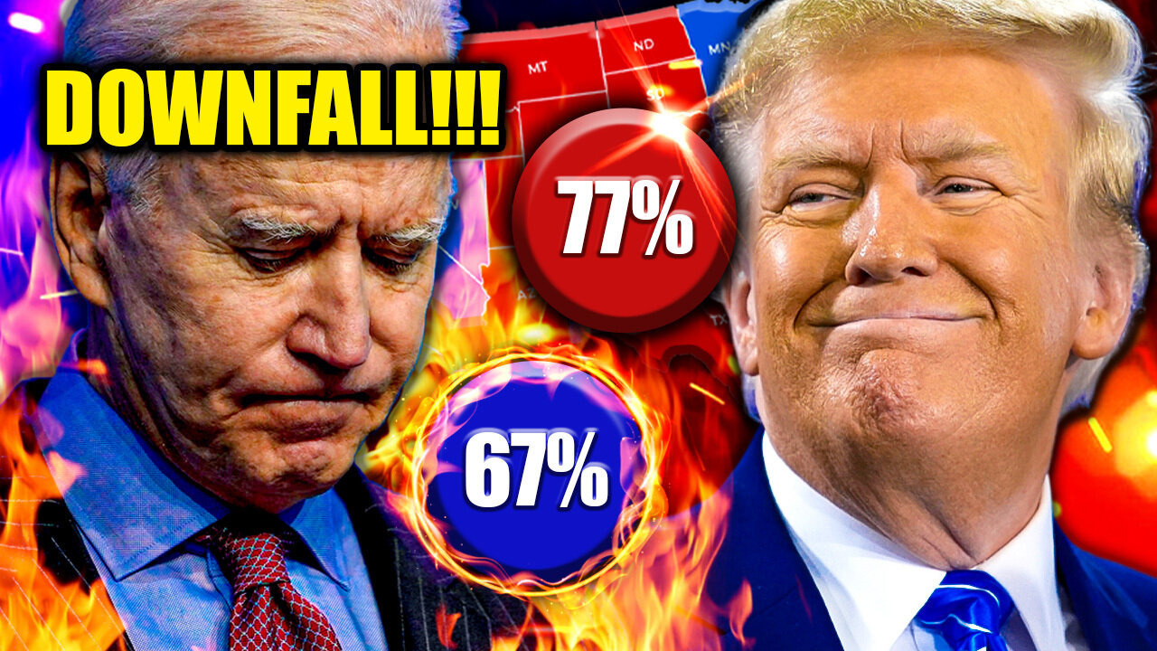 Trump Is CRUSHING Biden In New Polls as Biden PLUMMETS In Support!!