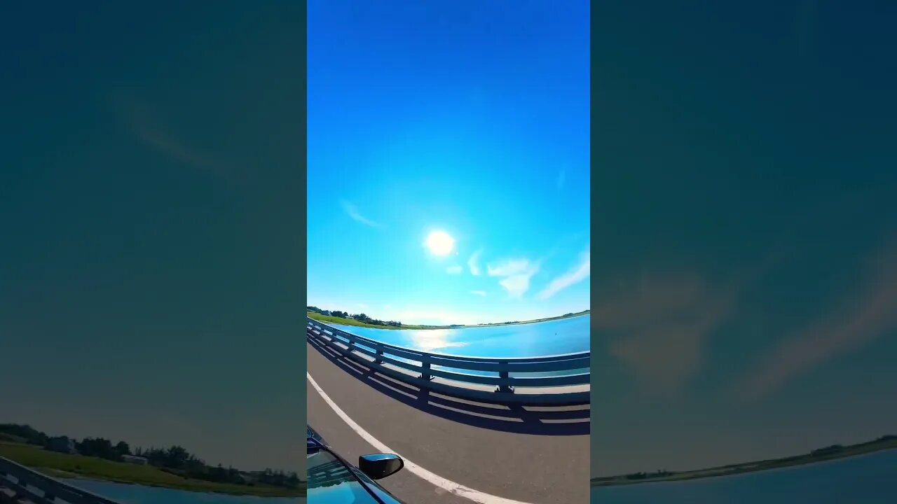 Driving By Water in the Summer