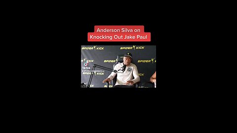 Anderson Silva on Knocking Out Jake Paul