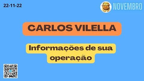 CARLOS VILELLA Informações de sua operação