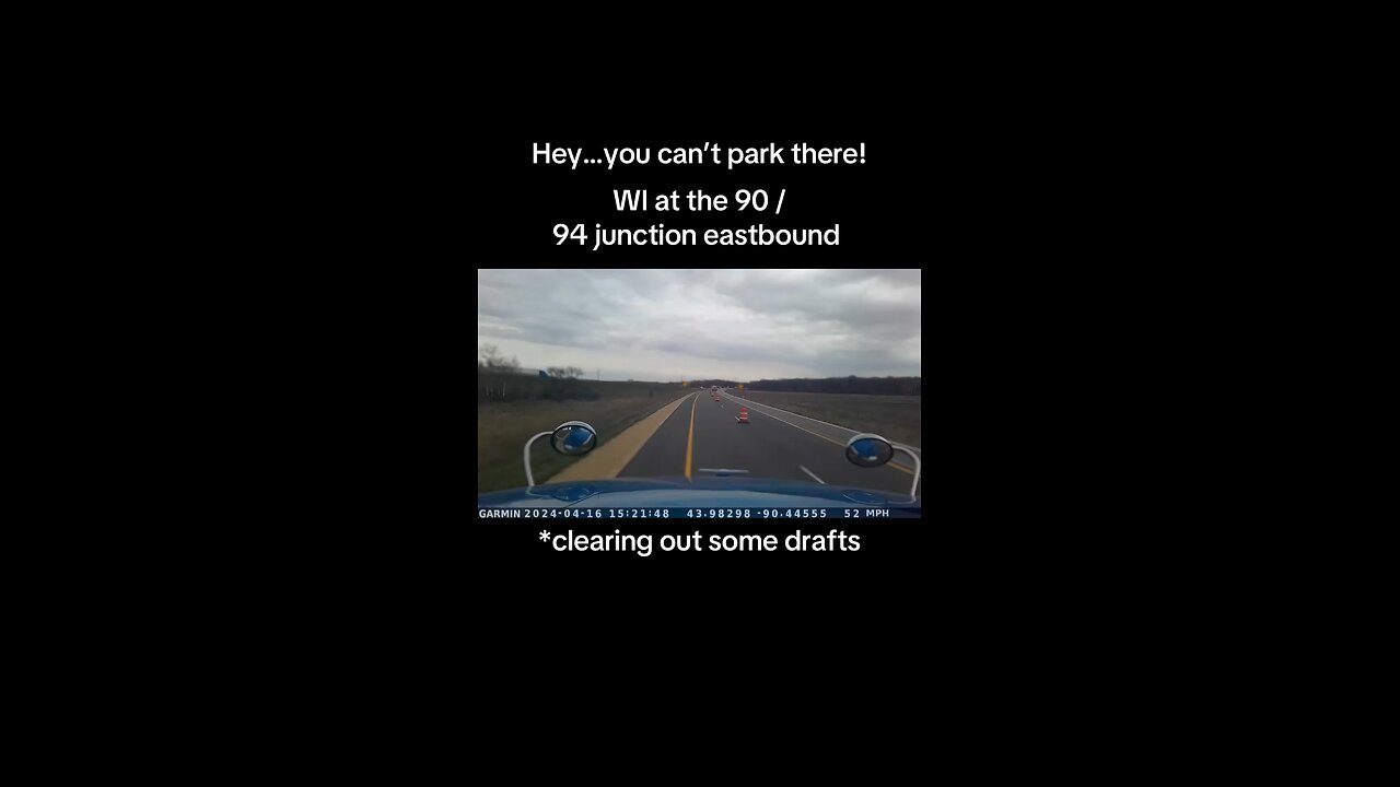 You can’t park there