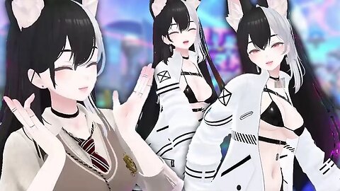 Gammainkk Showing Off Her Outfit