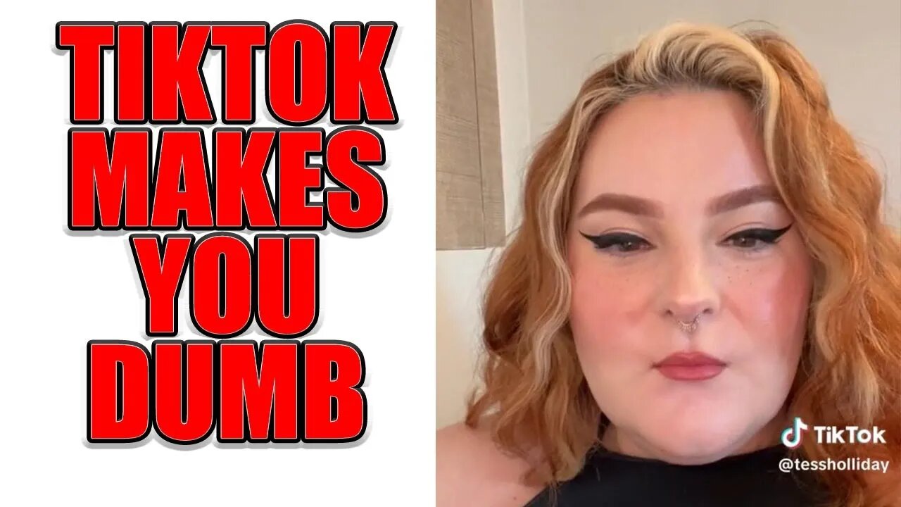 TikTok Makes Fat People Dumb