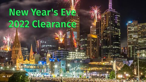 New Year's Eve 2022 Clearance Sale