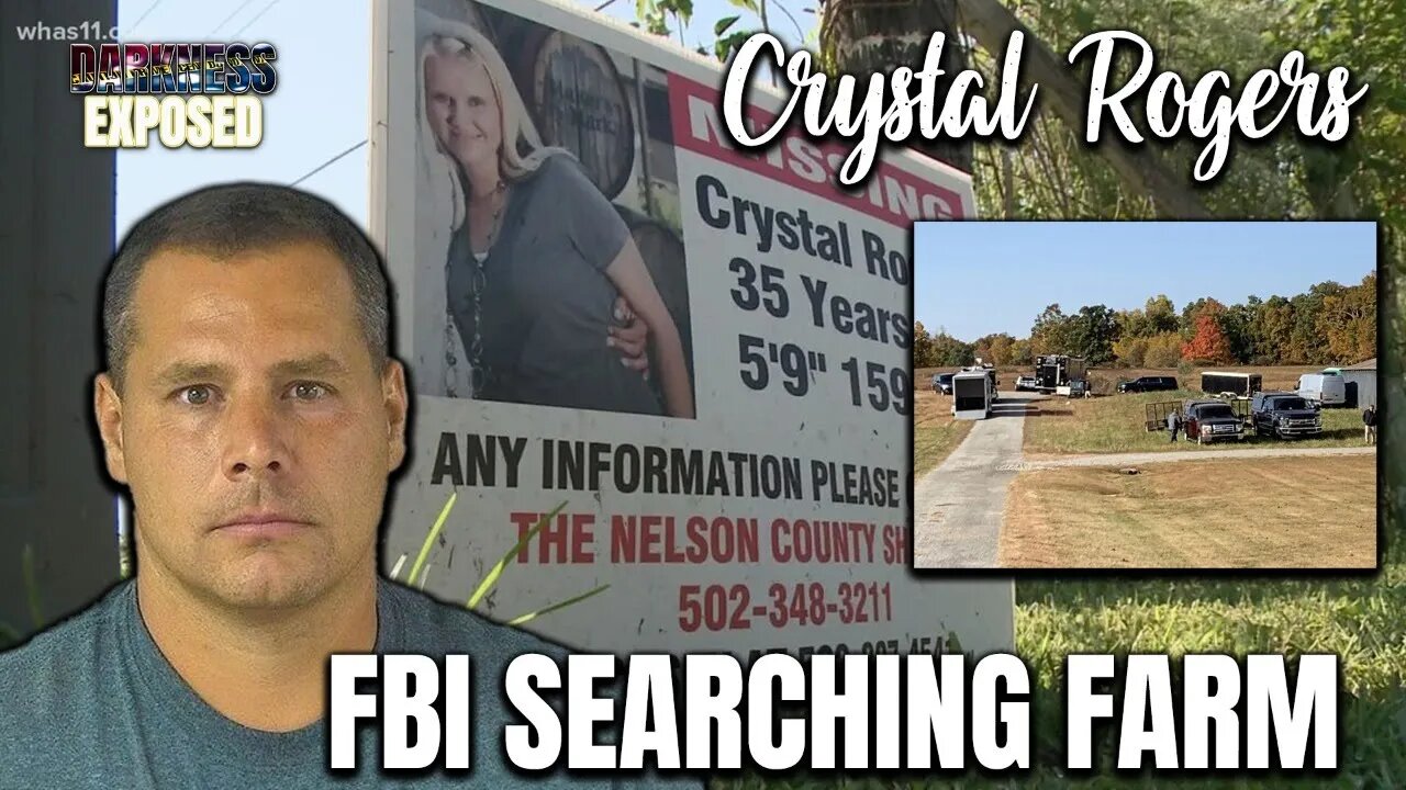 🔴BREAKING 🔴 FBI SEARCHING FARM TIED TO BROOKS HOUCK - Crystal Rogers