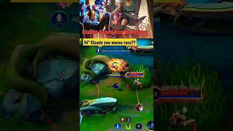 Speed Race Claude Vs Melissa #razimaruyama #mobilelegend #speed #running #memes