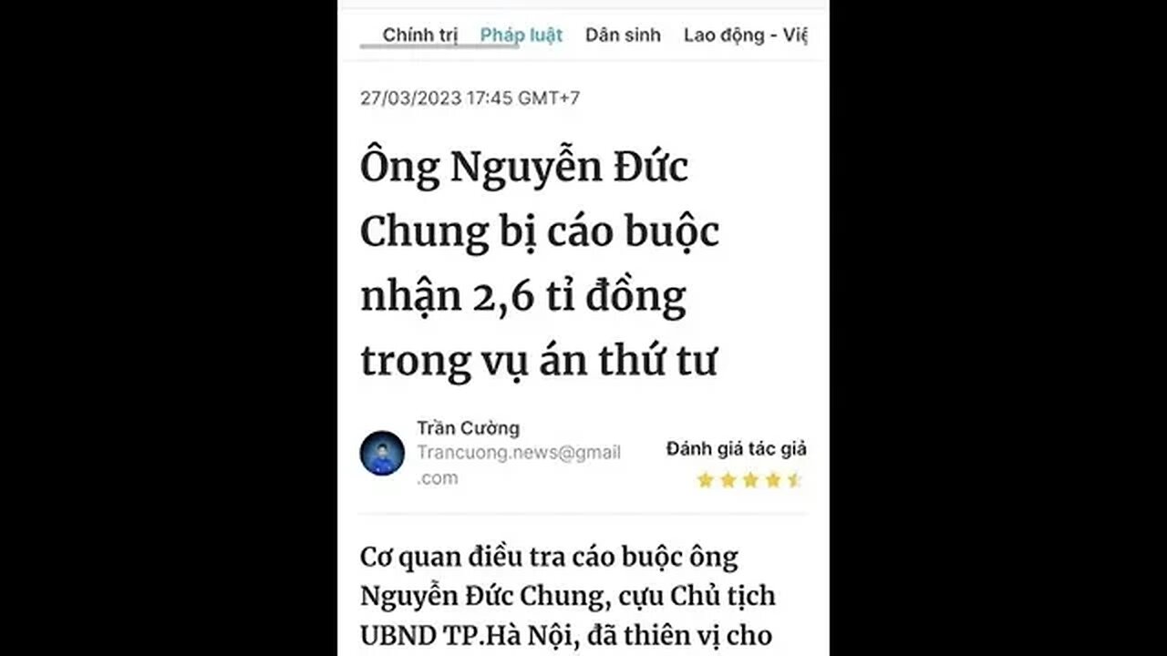 Ông Nguyễn Đức Chung bị cáo buộc nhận 2,6 tỷ đồng#shorts