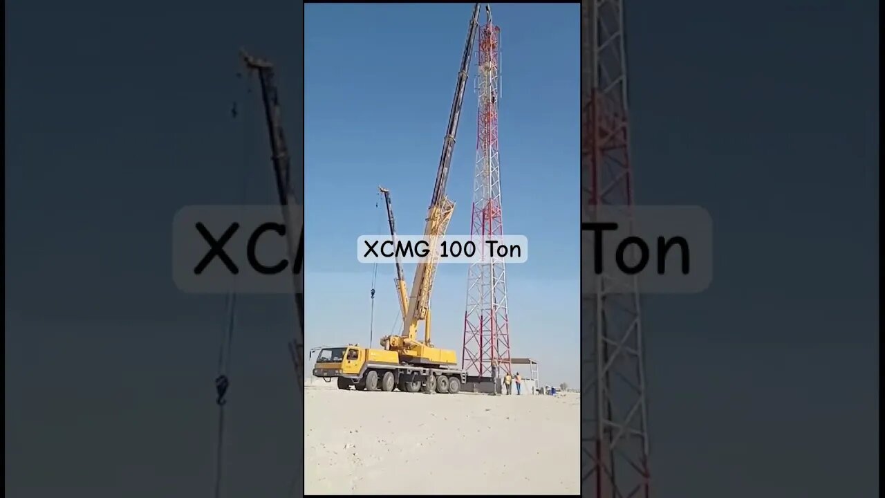 Xcmg Mobile Cranes heavy lifting Equipments shorts video