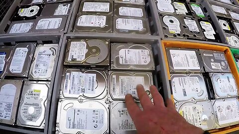 1850 lb hard drive stockpile WIN A GOLD BAR! Competition Closed