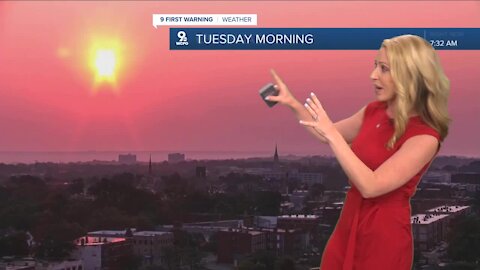 Why does the sky look so muted?