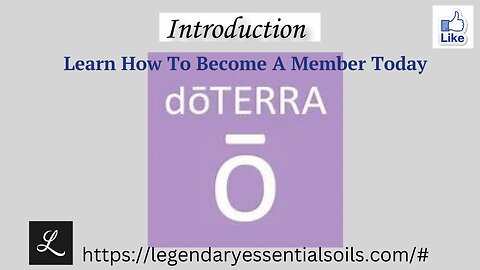doTerra Essential Oil Enrollment VIDEO
